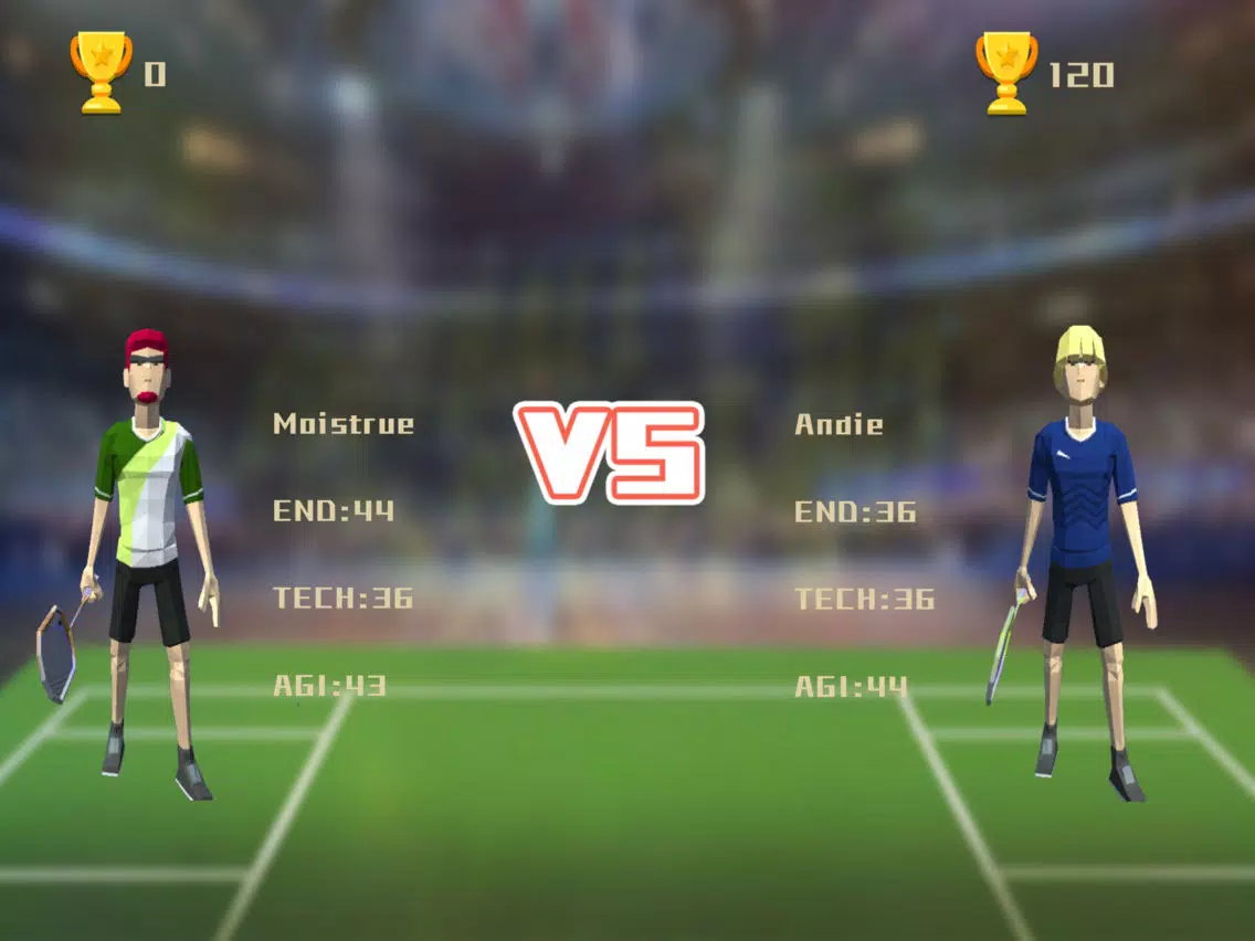 Badminton Mania iPad  स्क्रीनशॉट