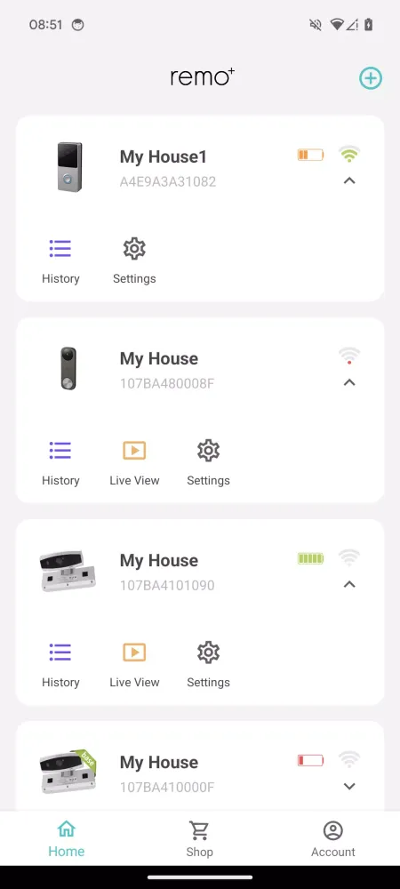 Remo+ : DoorCam & RemoBell Screenshots