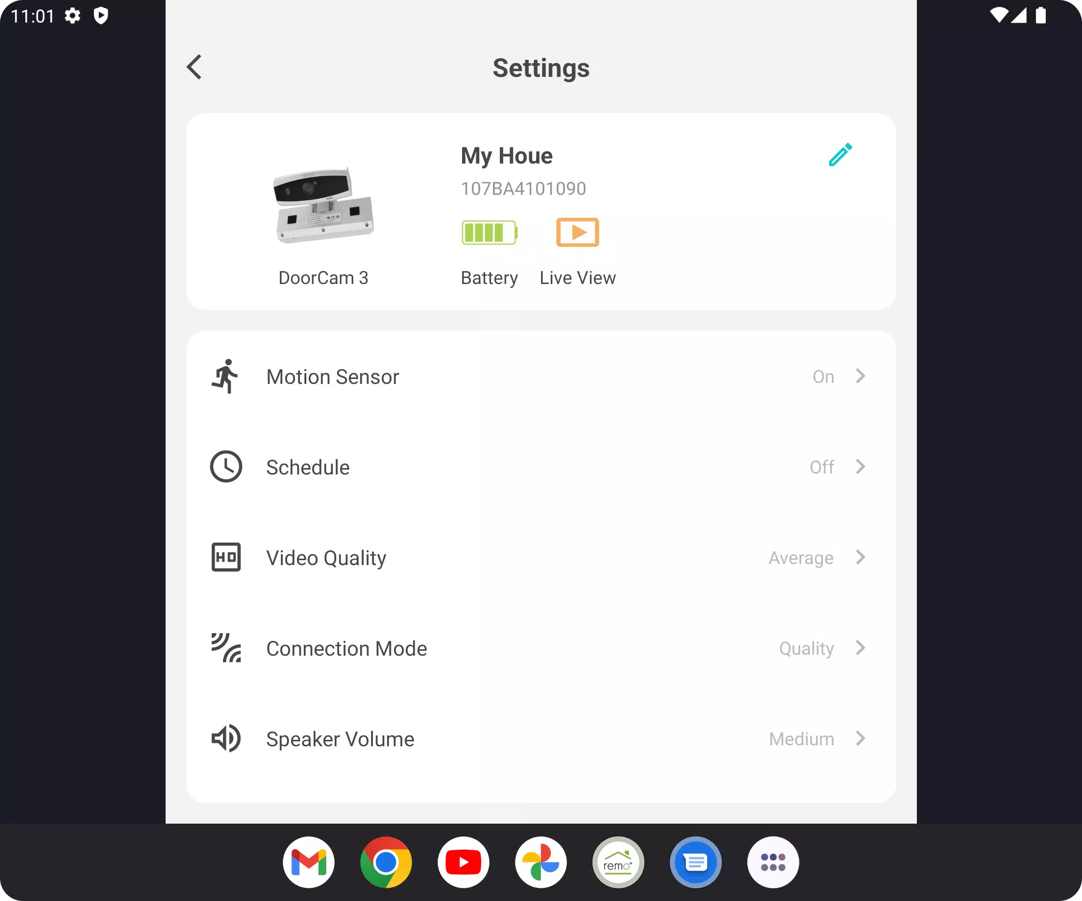 Скриншоты Remo+ : DoorCam & RemoBell
