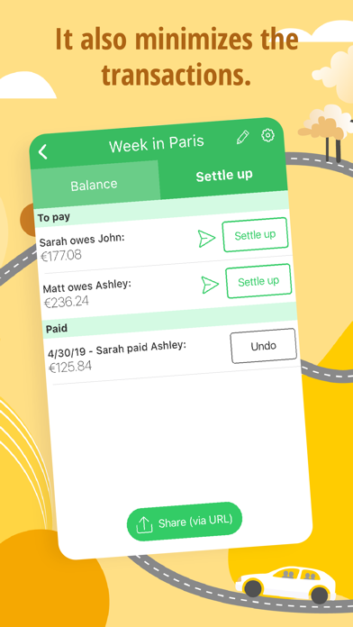 Banana Split - Bill & Expenses Screenshots