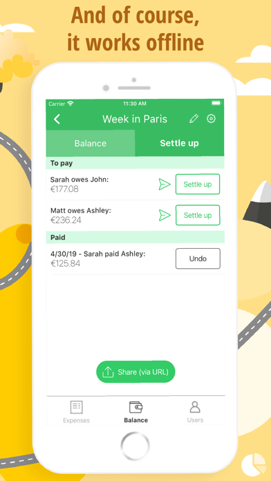 Banana Split - Bill & Expenses Screenshots