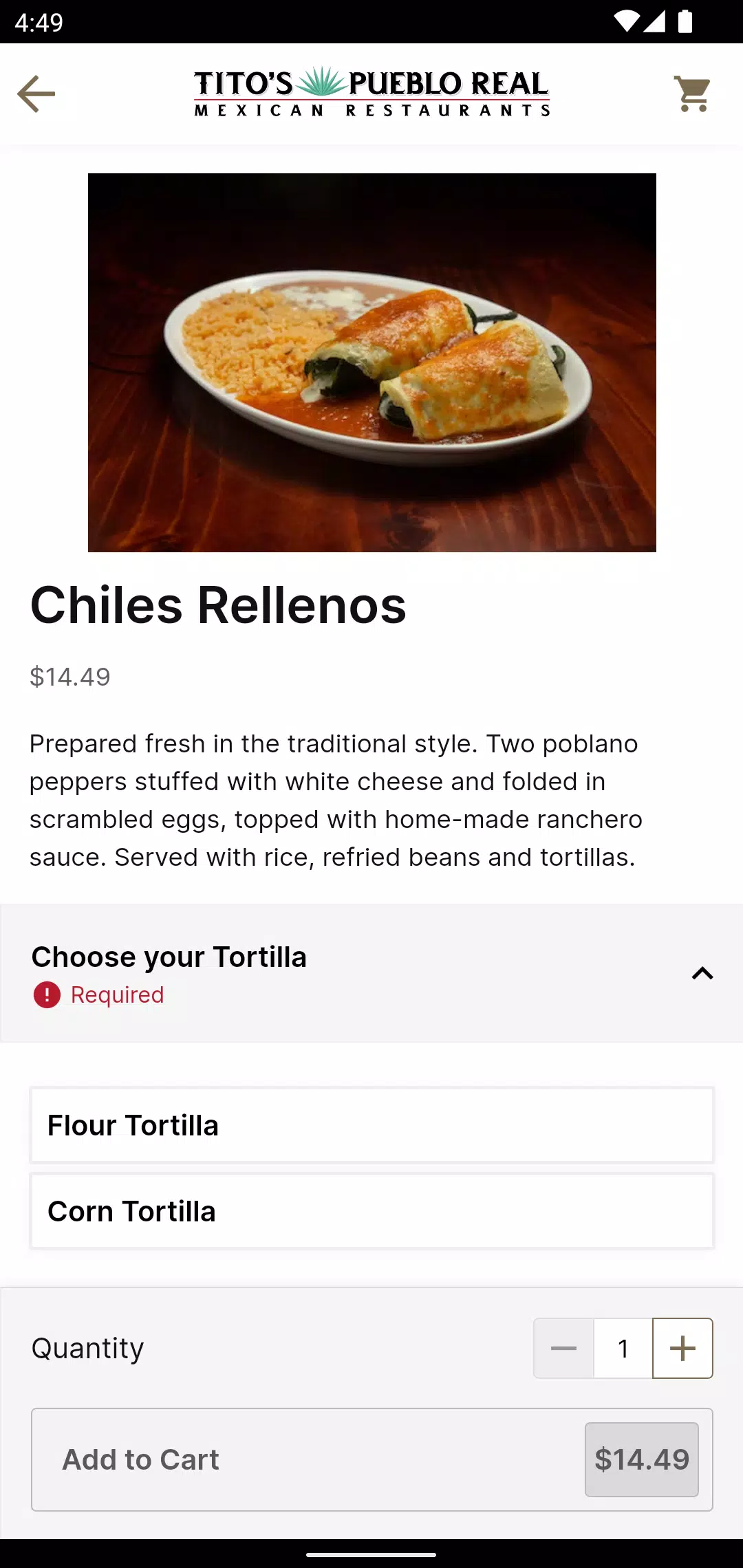 Tito's Screenshots