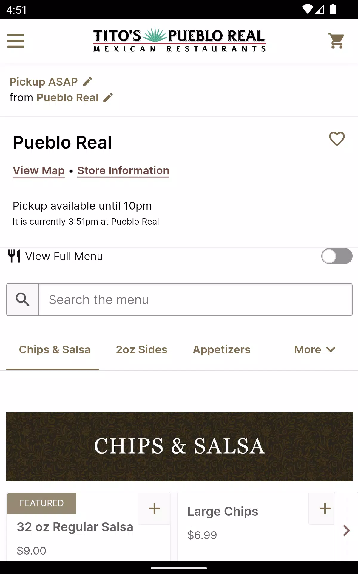 Tito's Screenshots