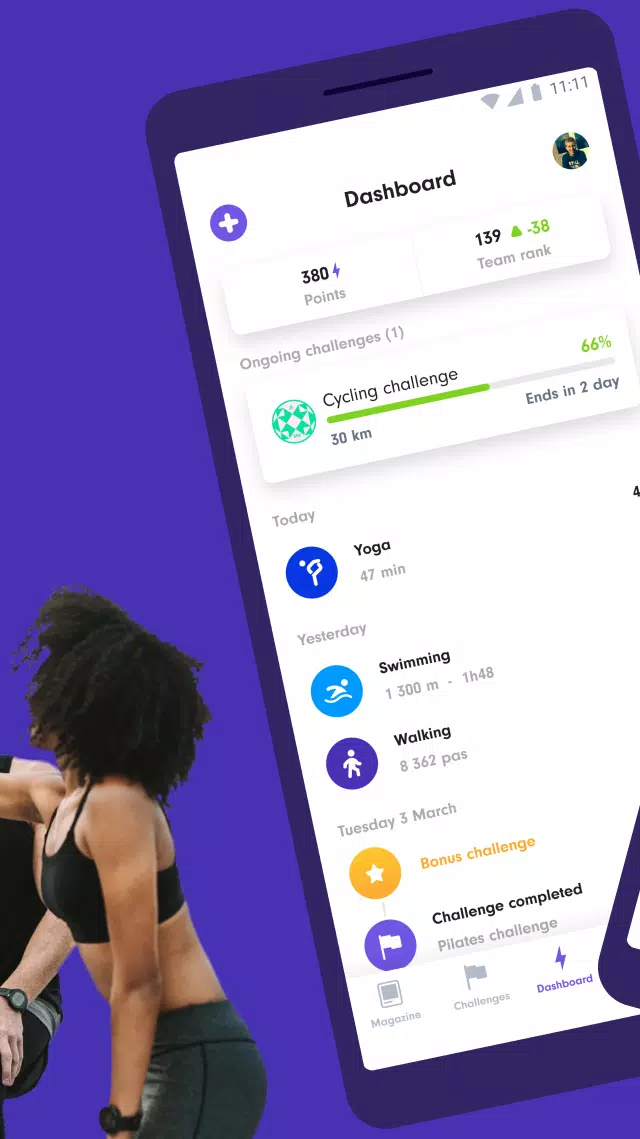 United Heroes: Wellness app Screenshots