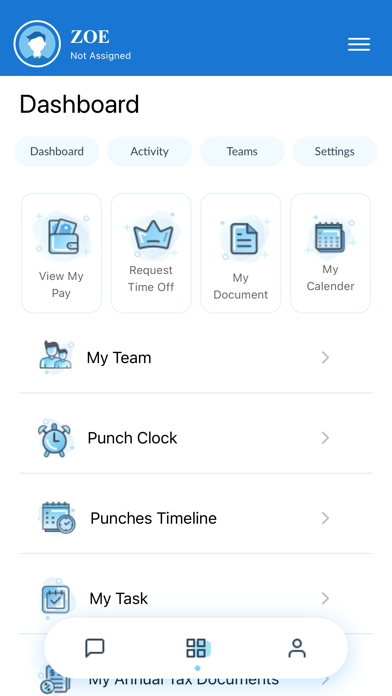 Olympic Employee Access Screenshots