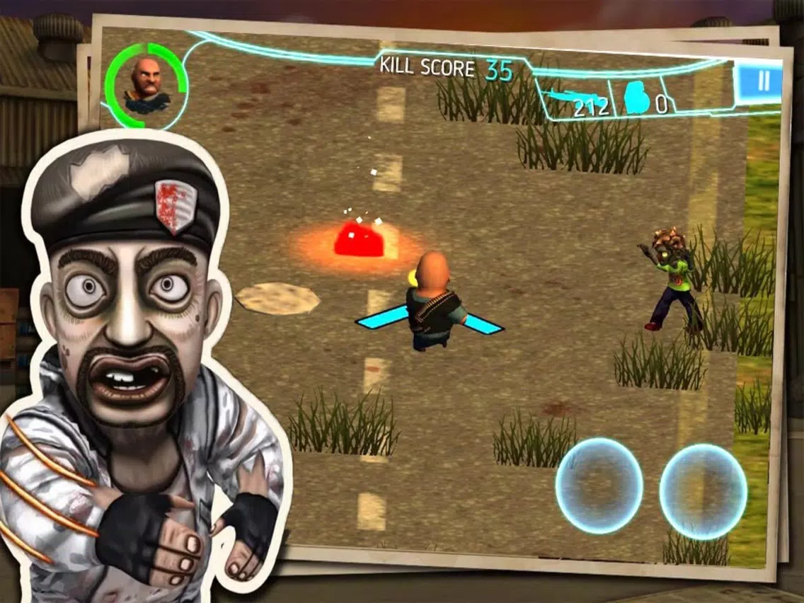 Tangkapan skrin Hero Killer Zombie Epic iPad 