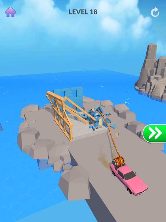 Rope and Demolish iPad  Screenshots