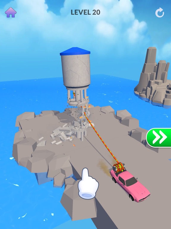 Rope and Demolish iPad  Screenshots