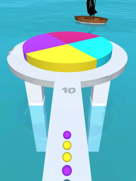 Tangkapan skrin Color Balls - 3D iPad 