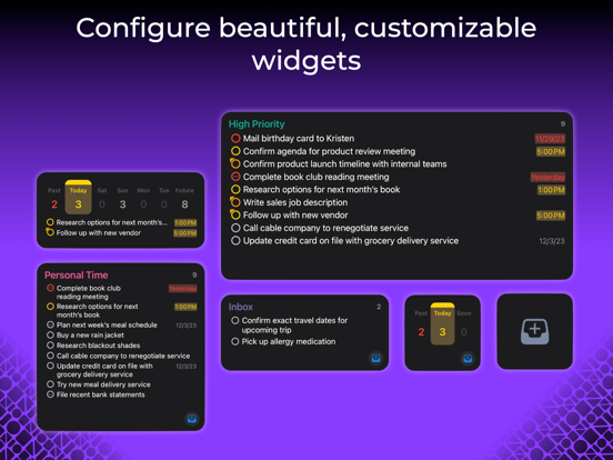OmniFocus 4 iPad Screenshots