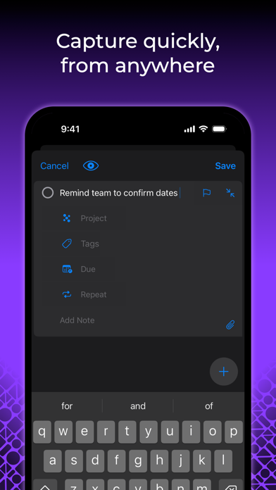 OmniFocus 4 Screenshots