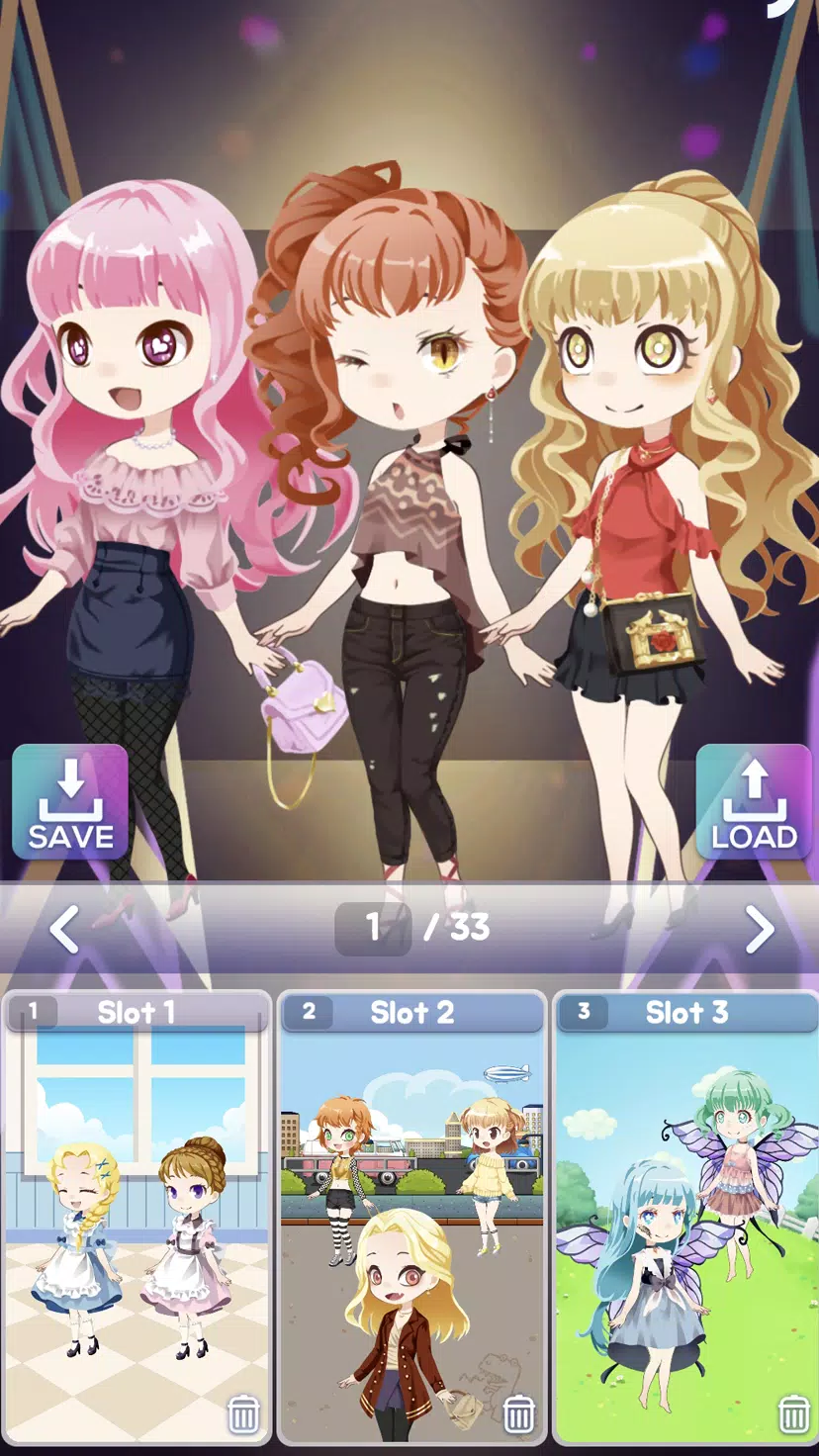 ภาพหน้าจอของ Chibi Girls Audition