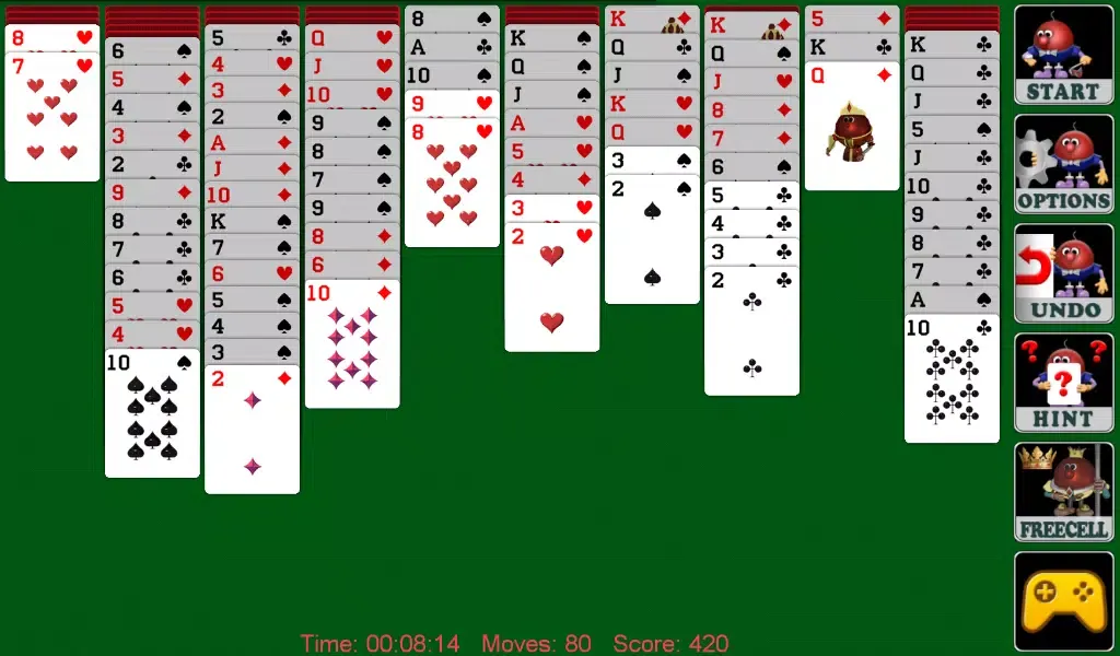 Spider Solitaire Live Cards Screenshots