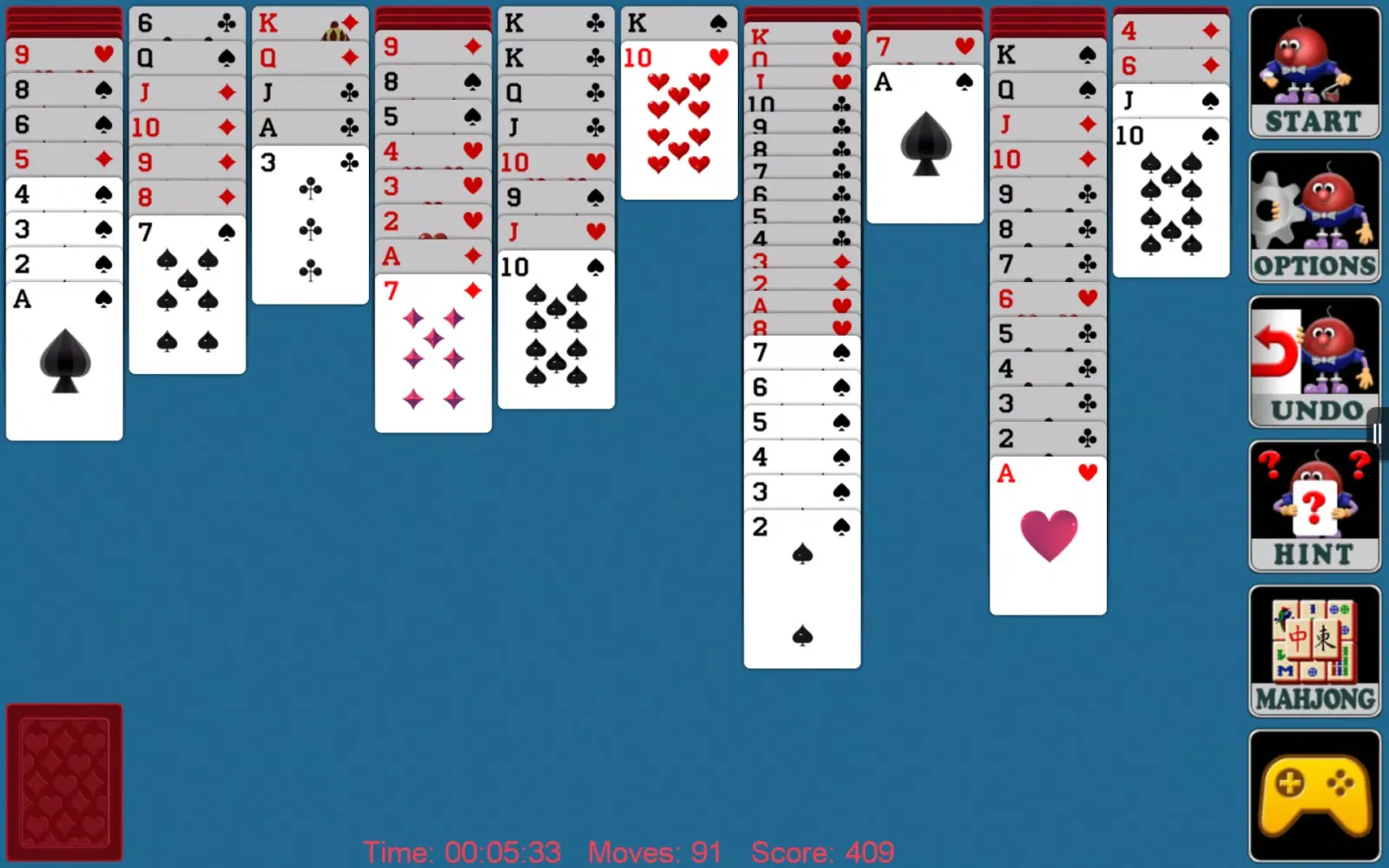 Spider Solitaire Live Cards Screenshots