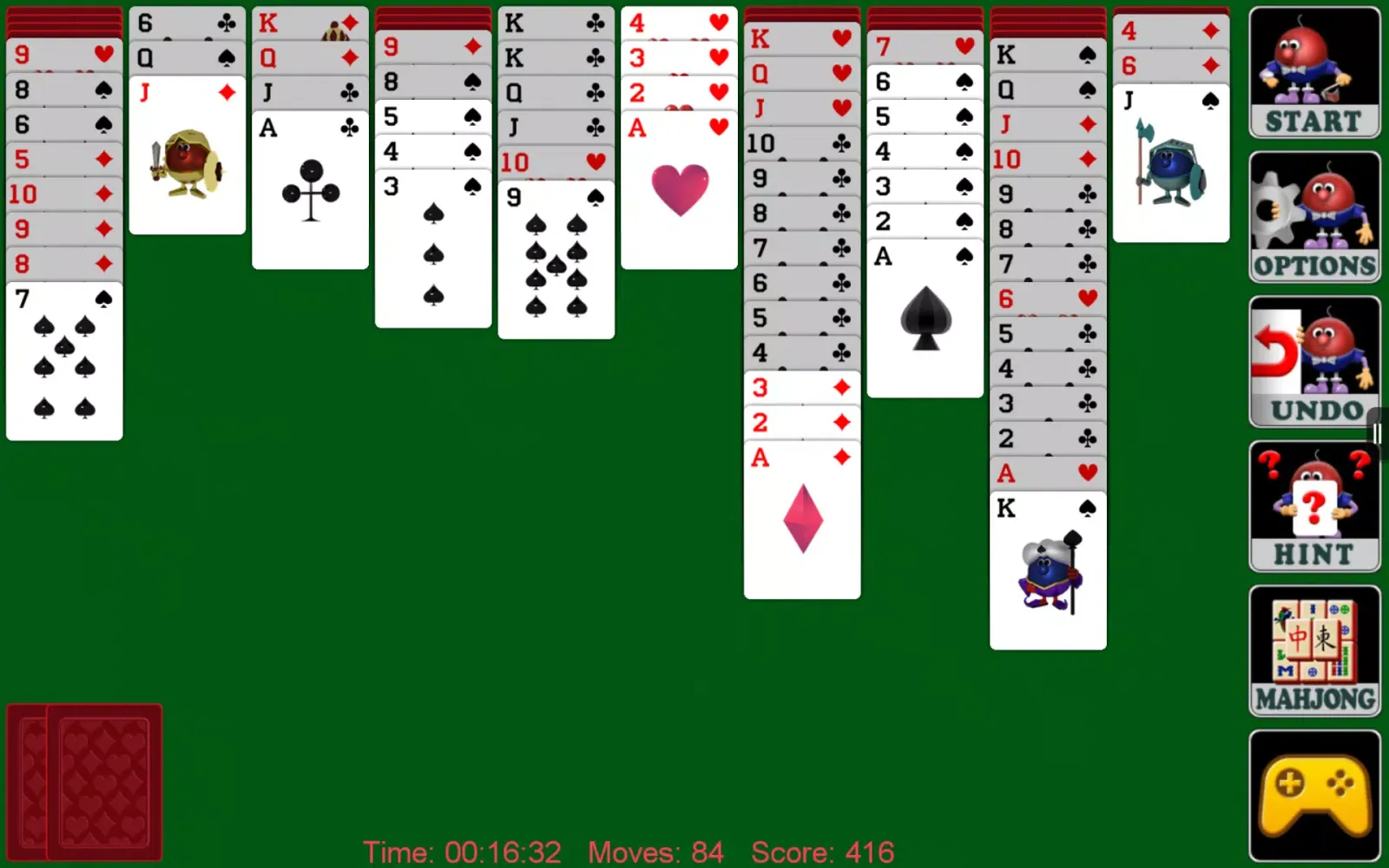 Spider Solitaire Live Cards Screenshots