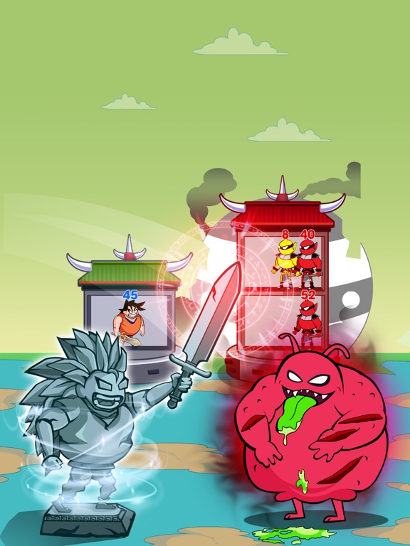 Stick Hero Wars: Dragon Tower iPad  Screenshots