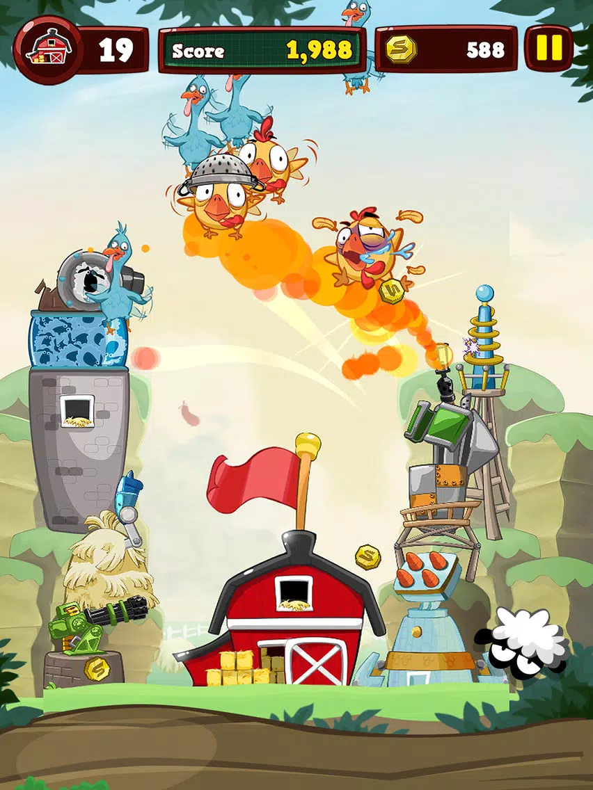 Скриншоты Crazy Farm War iPad 