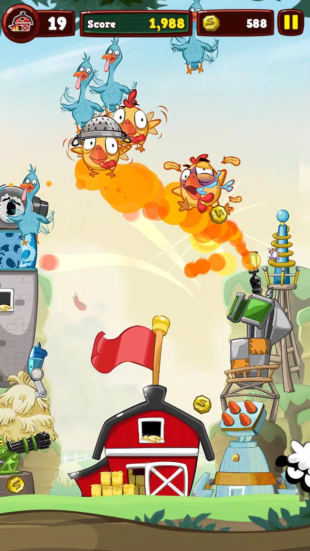 Скриншоты Crazy Farm War