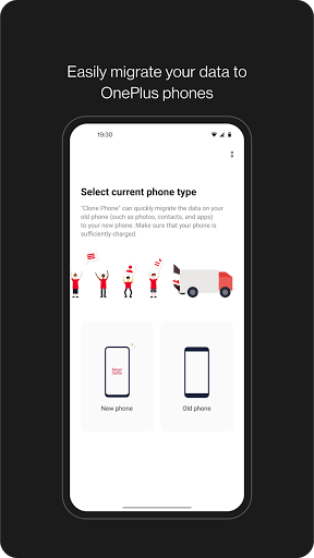Clone Phone - OnePlus app Screenshots