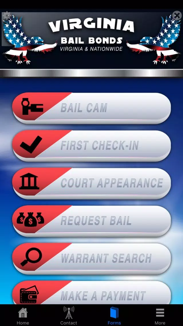 Virginia Bail Screenshots