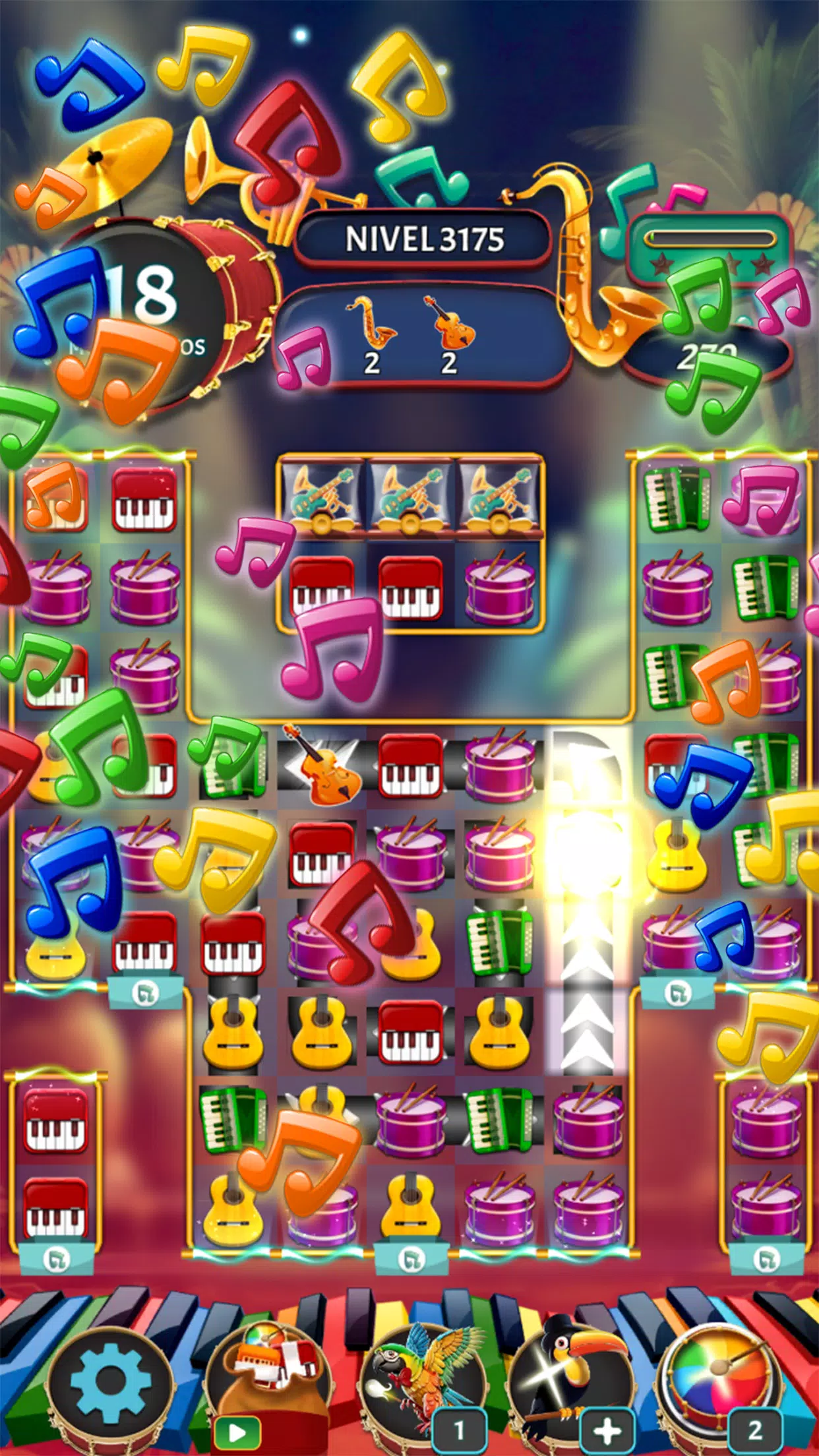 Conga: Match 3 puzzle games Screenshots