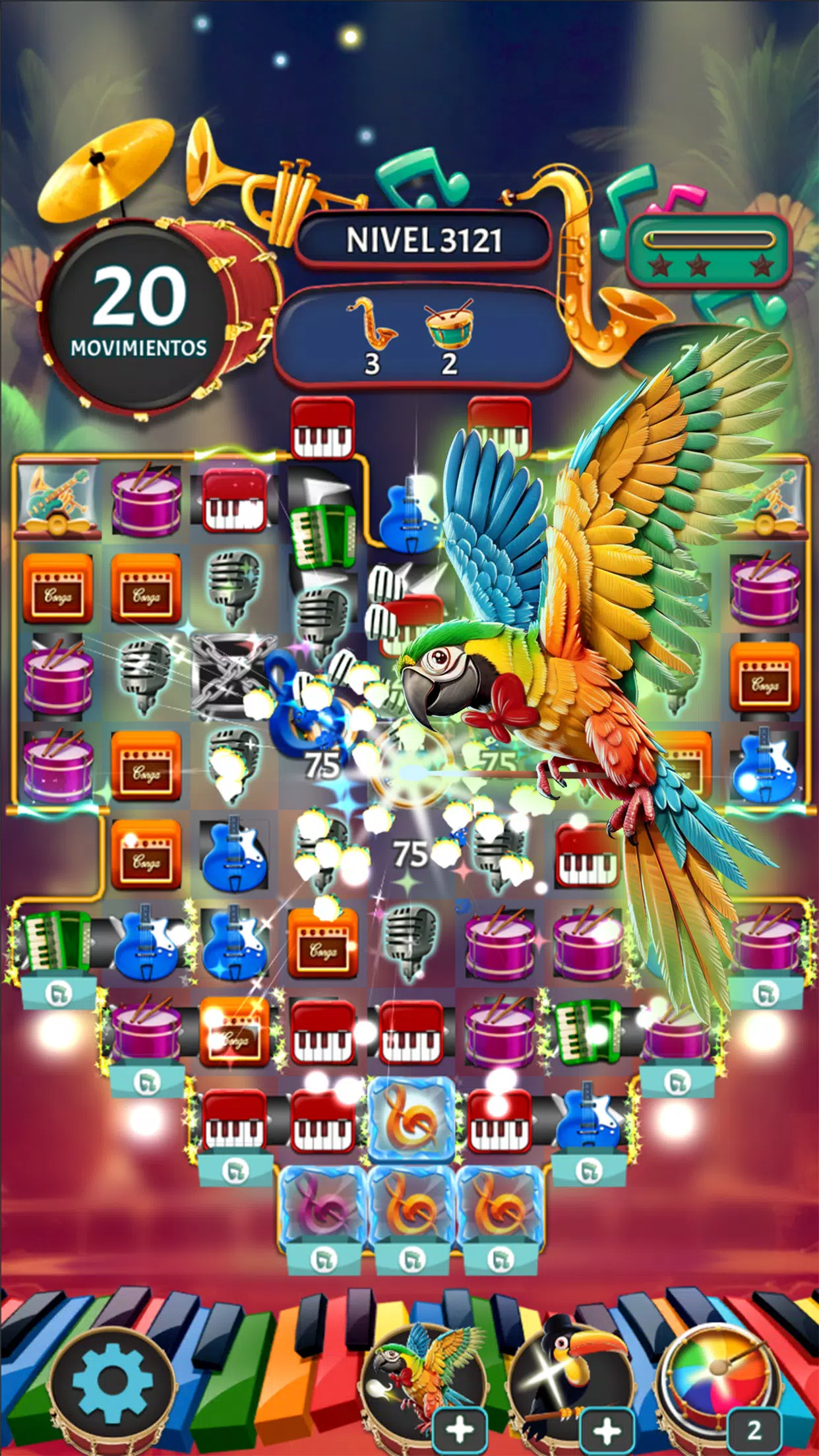 Conga: Match 3 puzzle games Screenshots