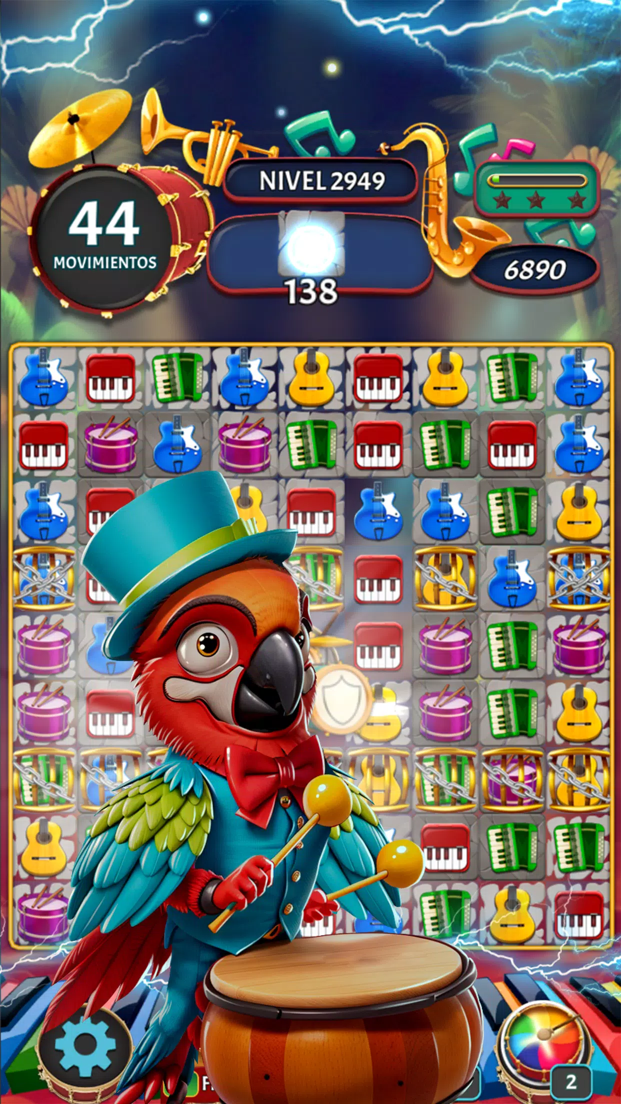 Conga: Match 3 puzzle games Screenshots