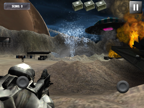 Astro War Space Soldier Free iPad  Screenshots