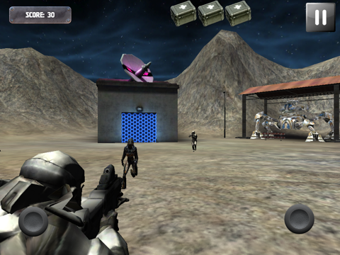 Astro War Space Soldier Free iPad  Screenshots