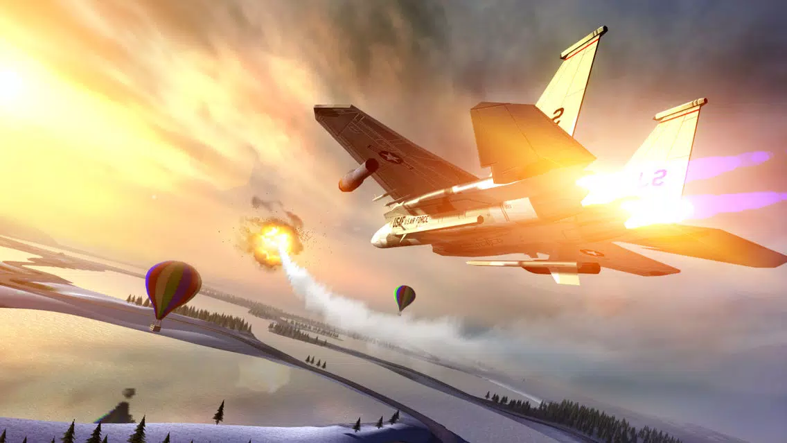 Frozen Air War Jet Fighter Screenshots