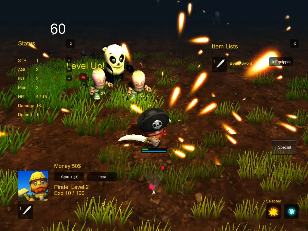 Bash Mini Monsters RPG Free iPad Screenshots