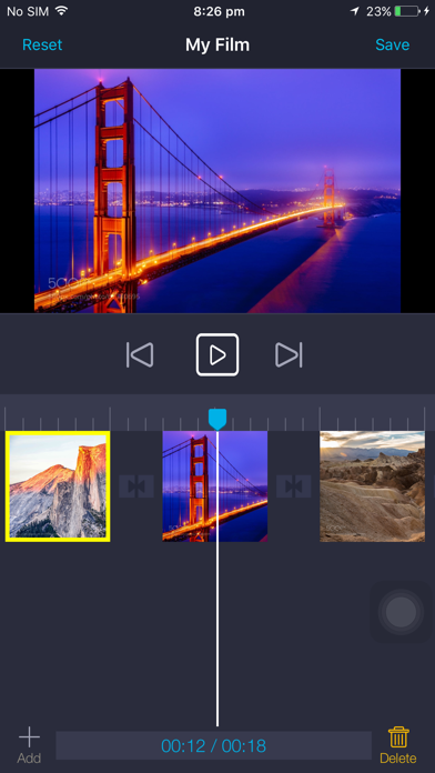 Video Maker Lite - create your own movie Screenshots