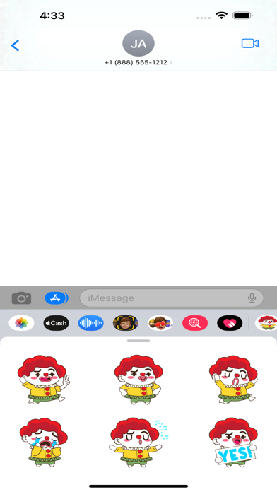 tiny clown emojis Screenshots