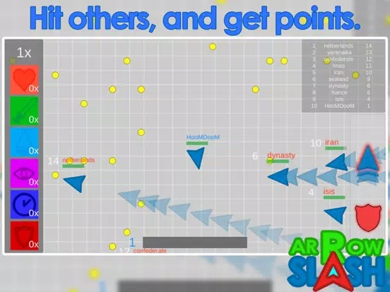 Slash Arrow iPad  스크린샷