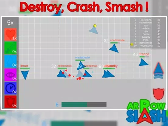 Slash Arrow iPad  스크린샷