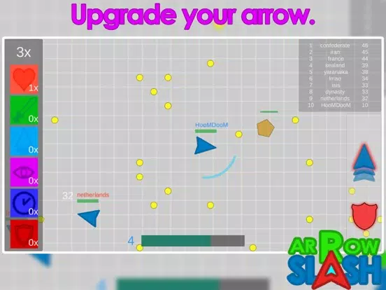 Slash Arrow iPad  스크린샷