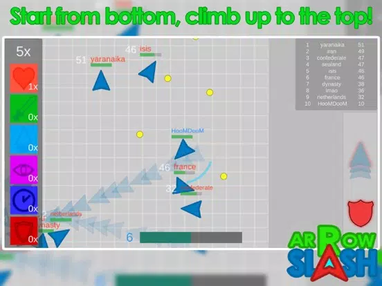 Slash Arrow iPad  스크린샷