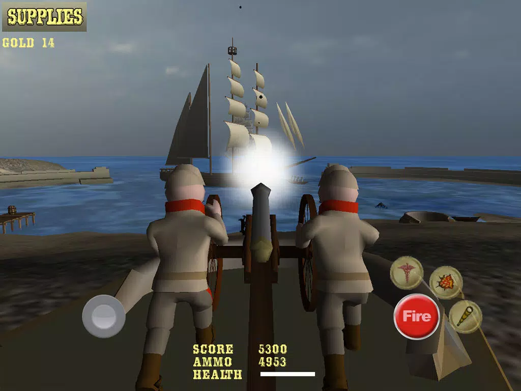 AAA American Civil War Cannon Shooter : Defend the Reds or Blues and Win the War iPad 应用截图