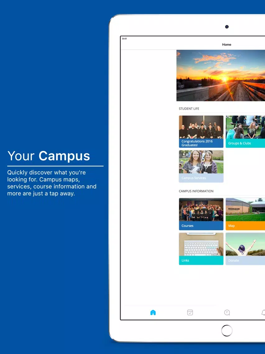 Horizon College & Seminary iPad Screenshots