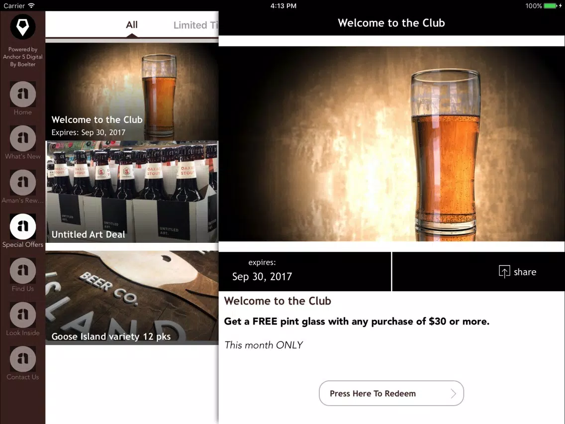 Aman's Beer + Wine iPad Ekran Görüntüleri