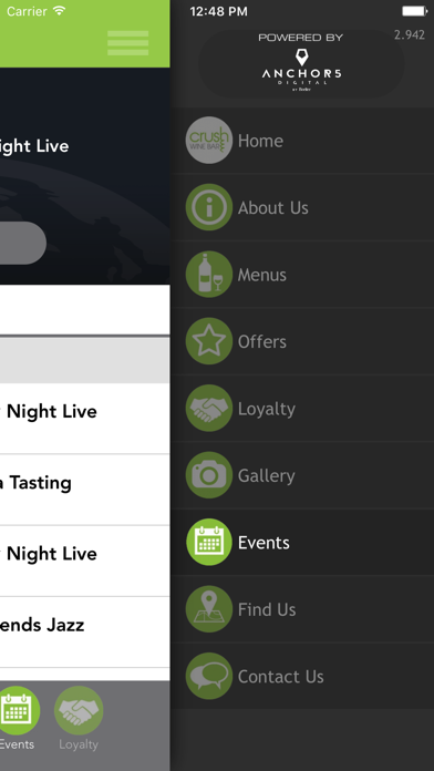 Crush Wine Bar Screenshots