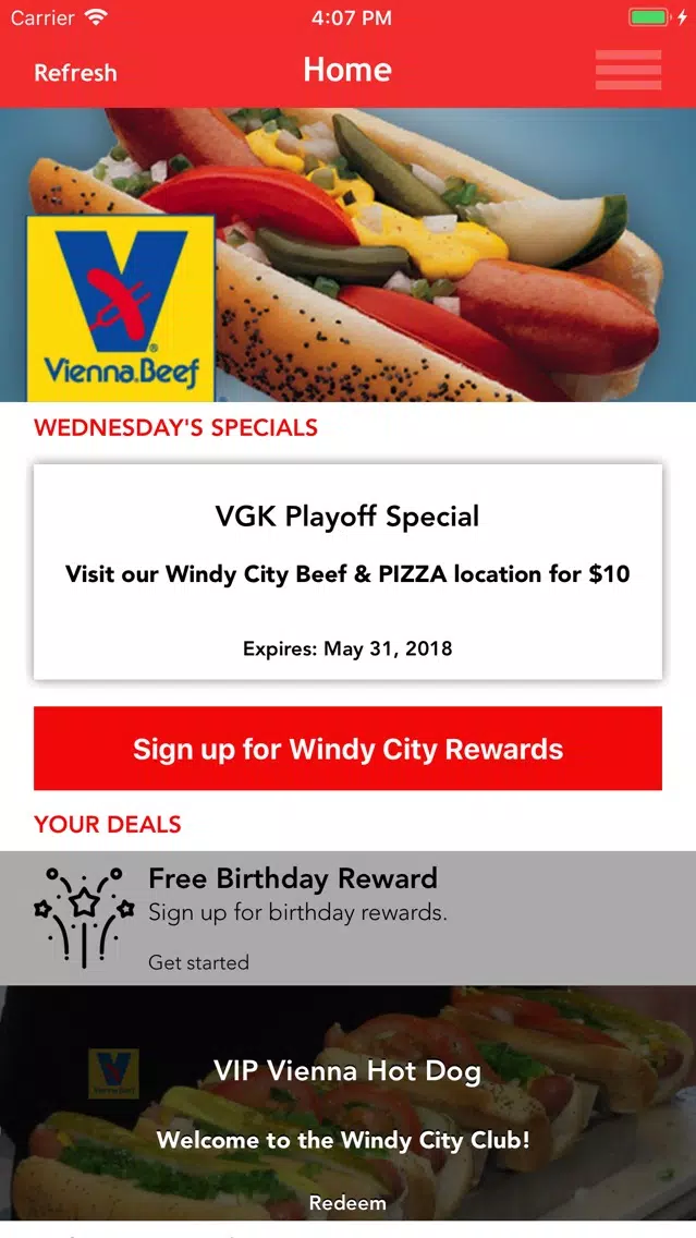Windy City Beefs & Pizza سکرین شاٹس