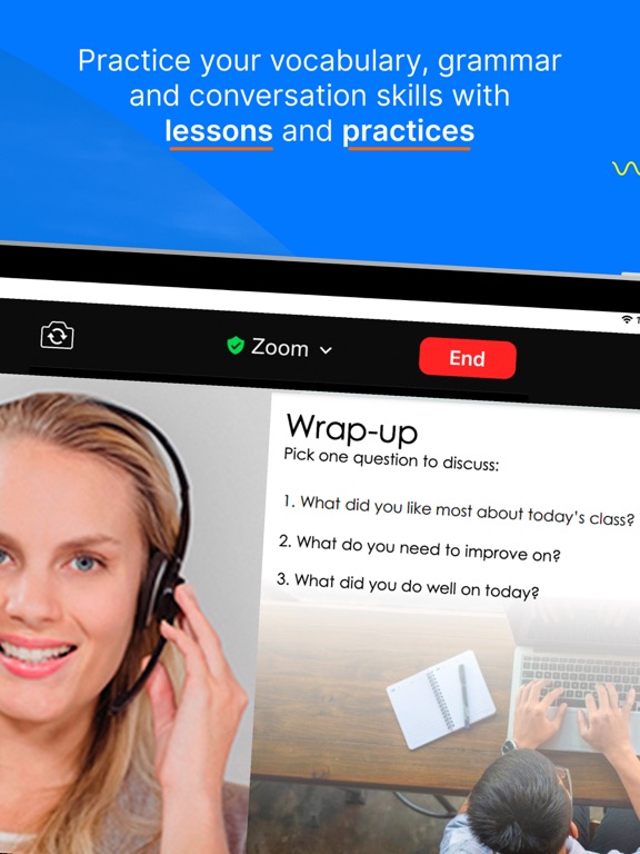 Open English: Learn English iPad Screenshots