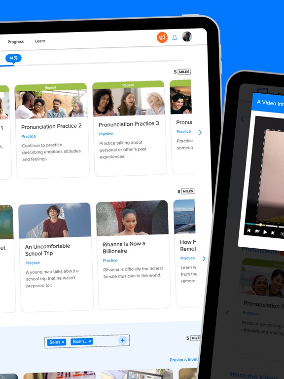 Open English: Learn English iPad Screenshots