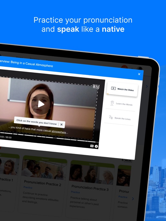Open English: Learn English iPad Screenshots