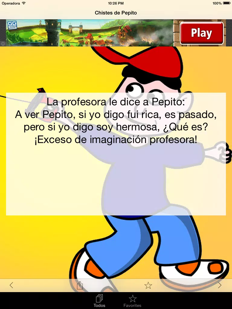 Chistes de Pepito iPad Screenshots