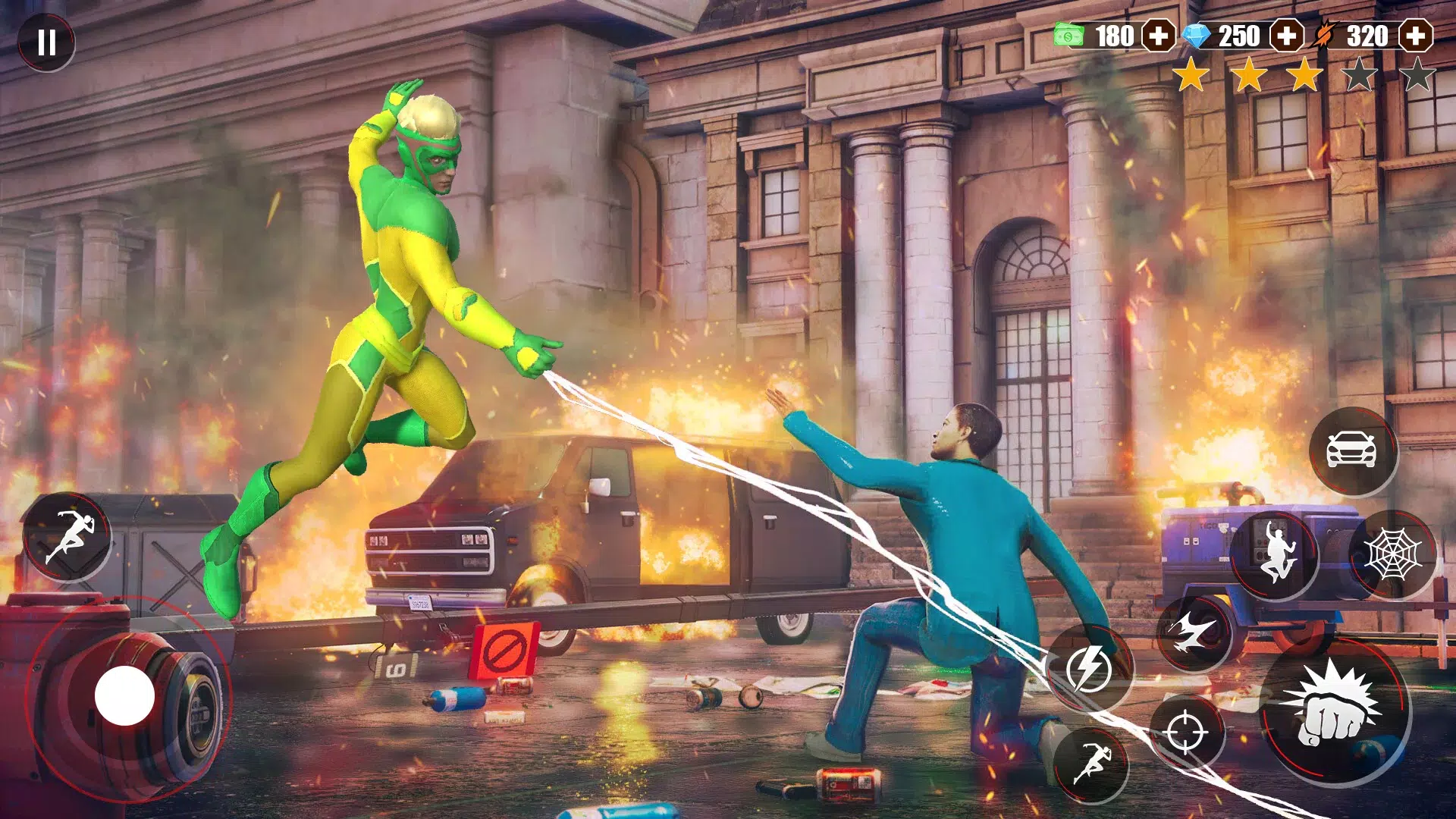 Super Rope Hero: Crime City Screenshots