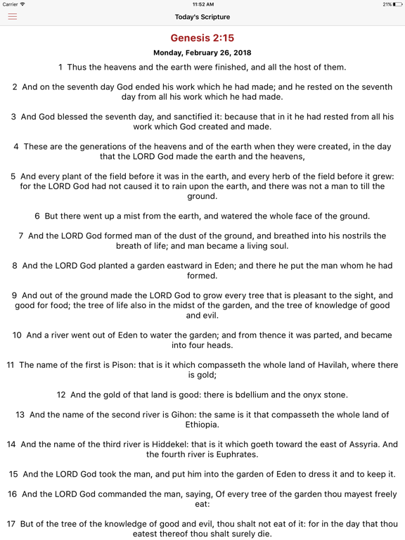 Eagles' Devotional iPad Screenshots