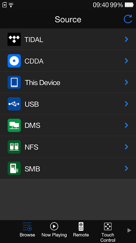 Media Control Screenshots