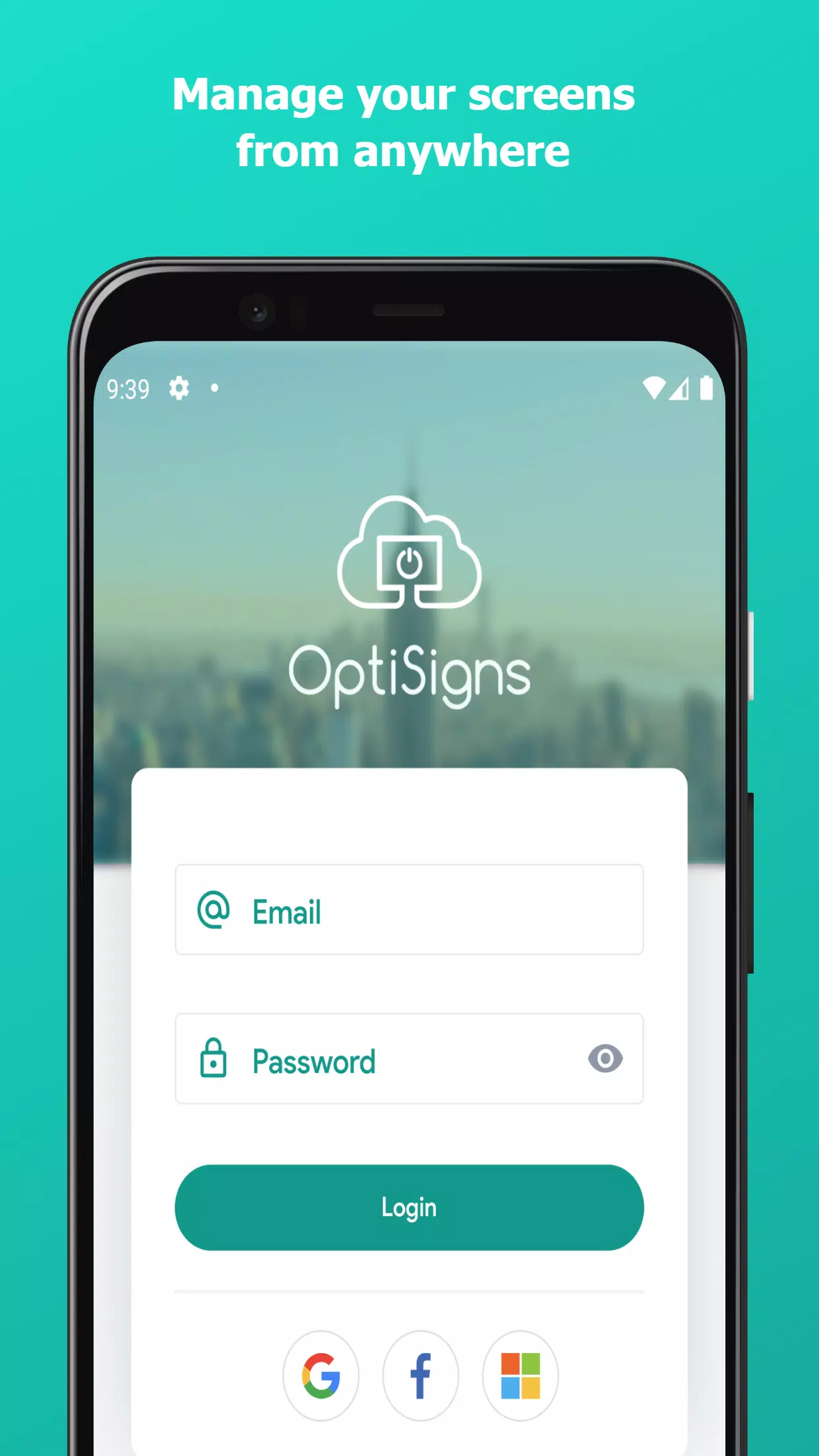 OptiSigns Admin Screenshots